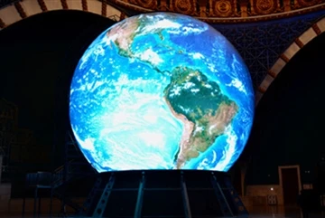 Giant Sphere LED Screen fir-Russja